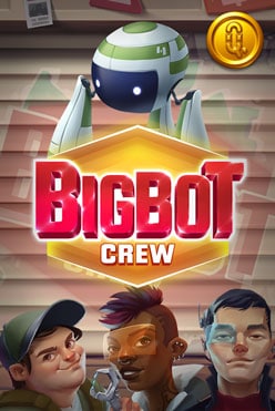 Игра Big Bot Crew от провайдера Quickspin на евро в онлайн-казино, зарегистрироваться и играть